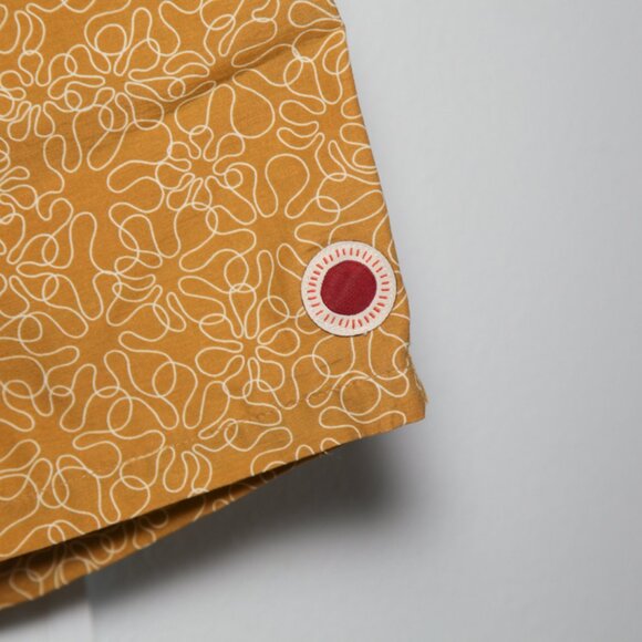 Mollusk Mustard Vacation Trunks Hanalei Sun Shine Men's Size S NWT - Picture 2 of 10